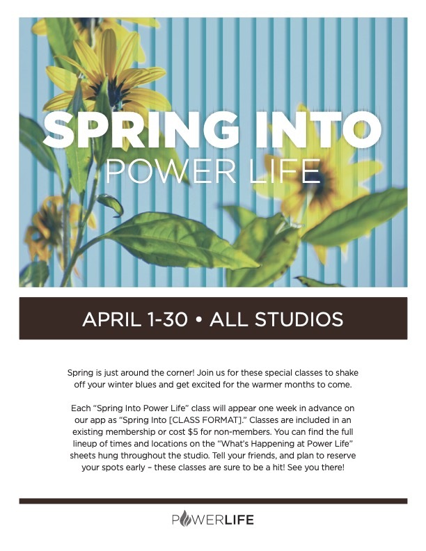 Spring Into Power Life: Power Sculpt