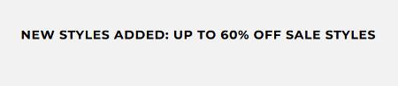 Up to 60% Off Sale Styles