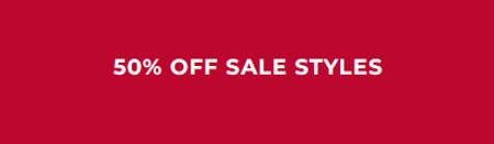 50% off Sale Styles