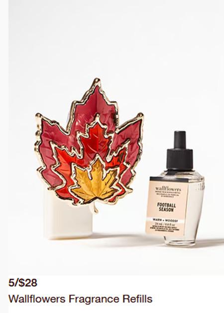 5 for $28 Wallflowers Fragrance Refills