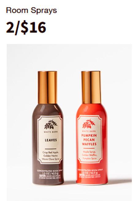 Room Sprays 2 for $16