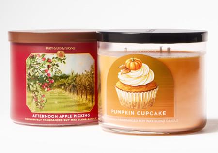 3-Wick Candles $13.95