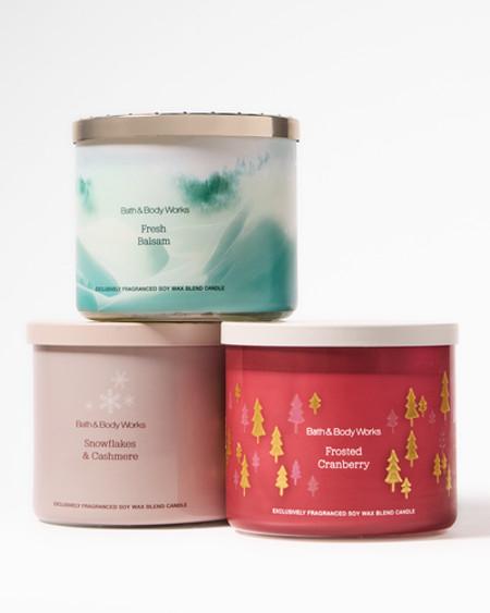 All 3-Wick Candles $10.95